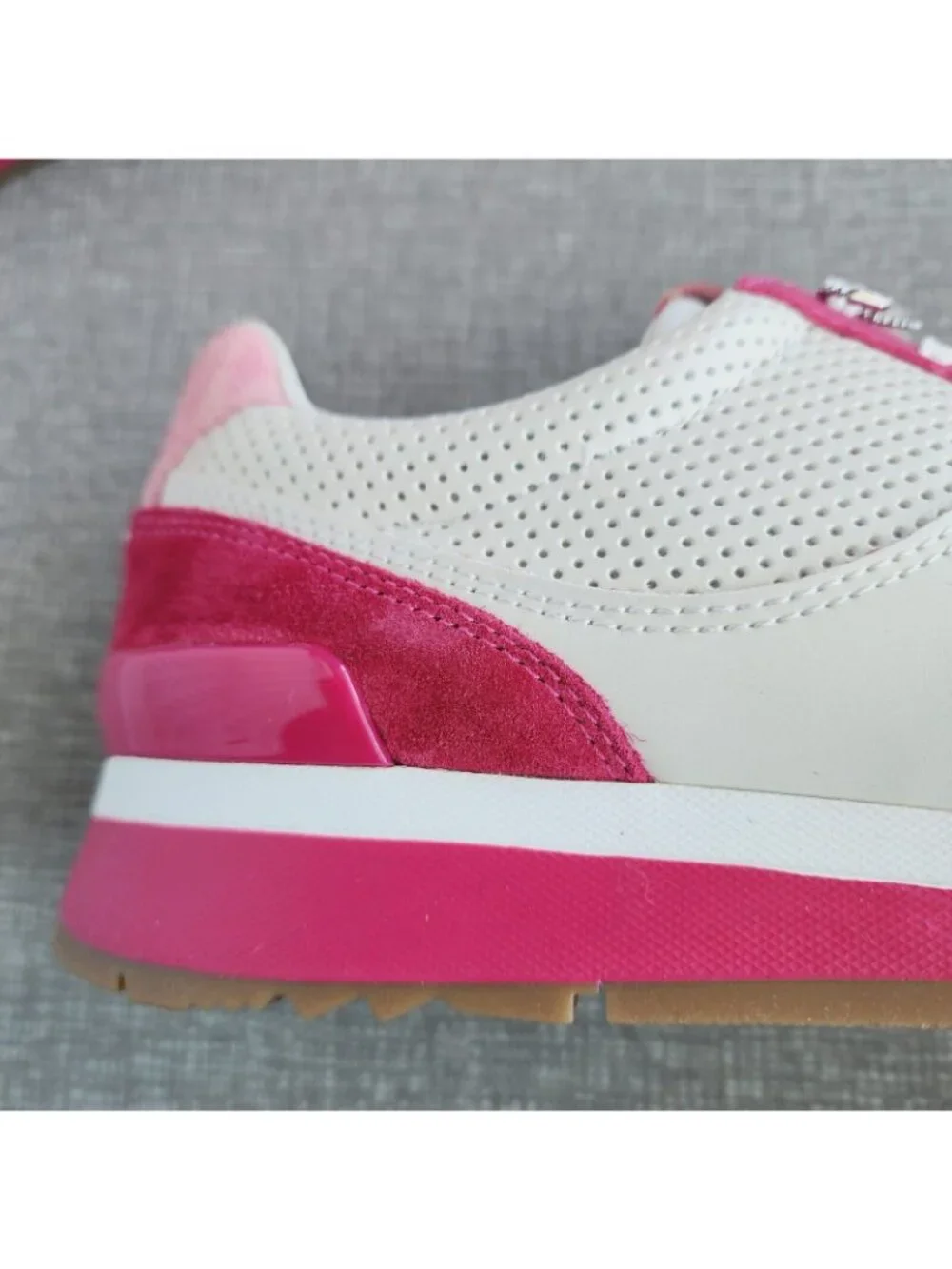 ⭐Michael Kors Andi Trainer Women Casual Comfy Shoes Sz 7.5 Sneakers Pink Suede⭐